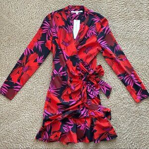 Veronica Beard Lorina Floral Dress Sz 4 & 6